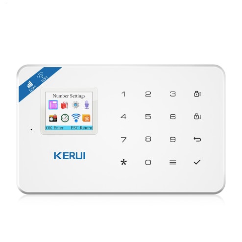 KERUI Wi-Fi GSM Trådlös Larmpanel